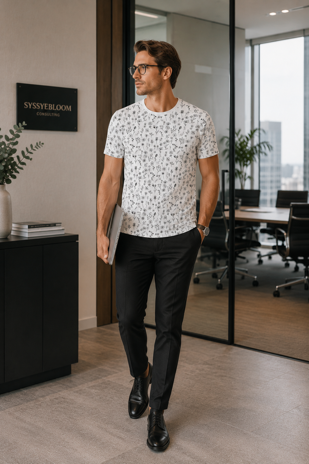 Botanical man T-Shirt