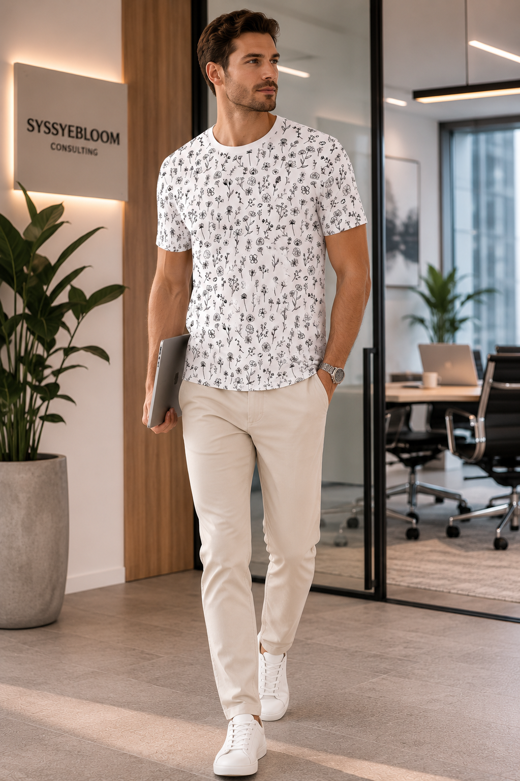 Botanical man T-Shirt