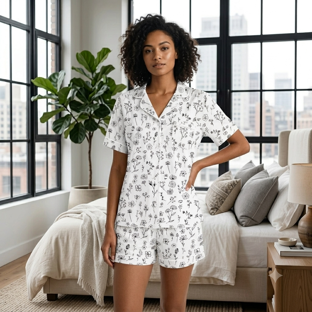 The Botanical Pajama Set