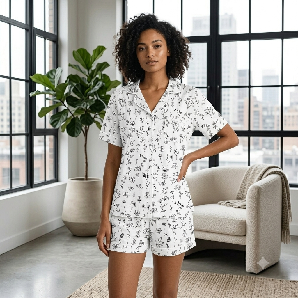 The Botanical Pajama Set